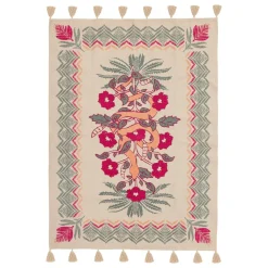 Atmosphera, cru017dateur d'intu017drieur Tapis de salon rectangulaire coton (170 x 120 cm) Wild Multicolore Online