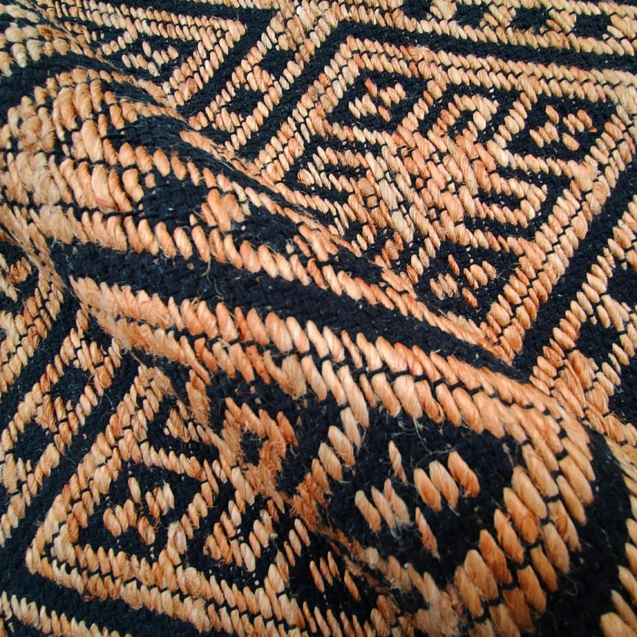 EMINZA Tapis de salon rectangulaire jute tissée main (140 x 200 cm) Meera Beige Hot
