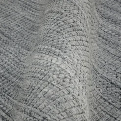 EMINZA Tapis de salon rectangulaire matière recyclée (160 x 230 cm) Aiko Gris New
