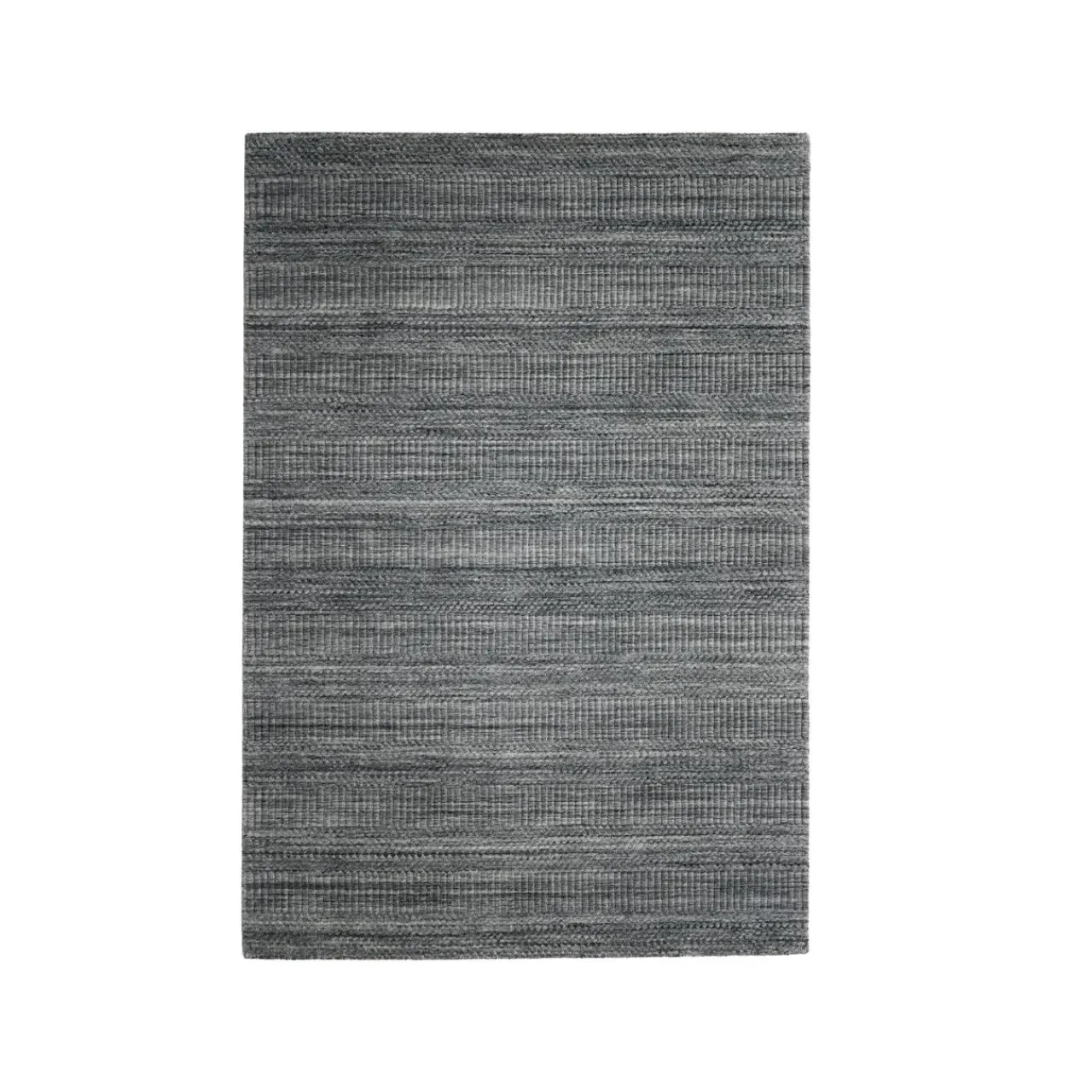 EMINZA Tapis de salon rectangulaire matière recyclée (140 x 200 cm) Aiko Gris Best