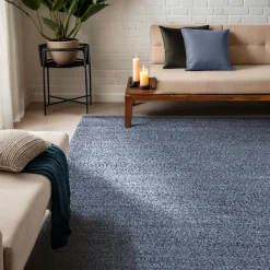 EMINZA Tapis de salon rectangulaire matière recyclée (140 x 200 cm) Sabana Gris Hot