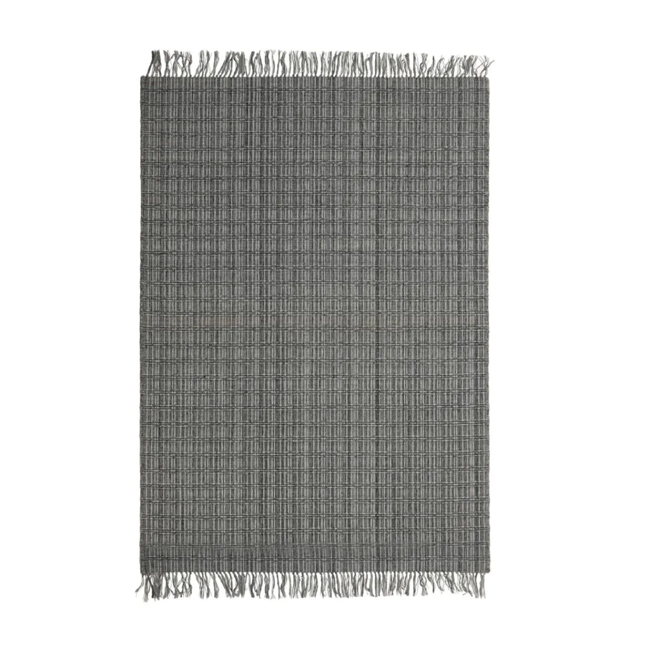 EMINZA Tapis de salon rectangulaire matière recyclée (160 x 230 cm) Priya Gris Sale