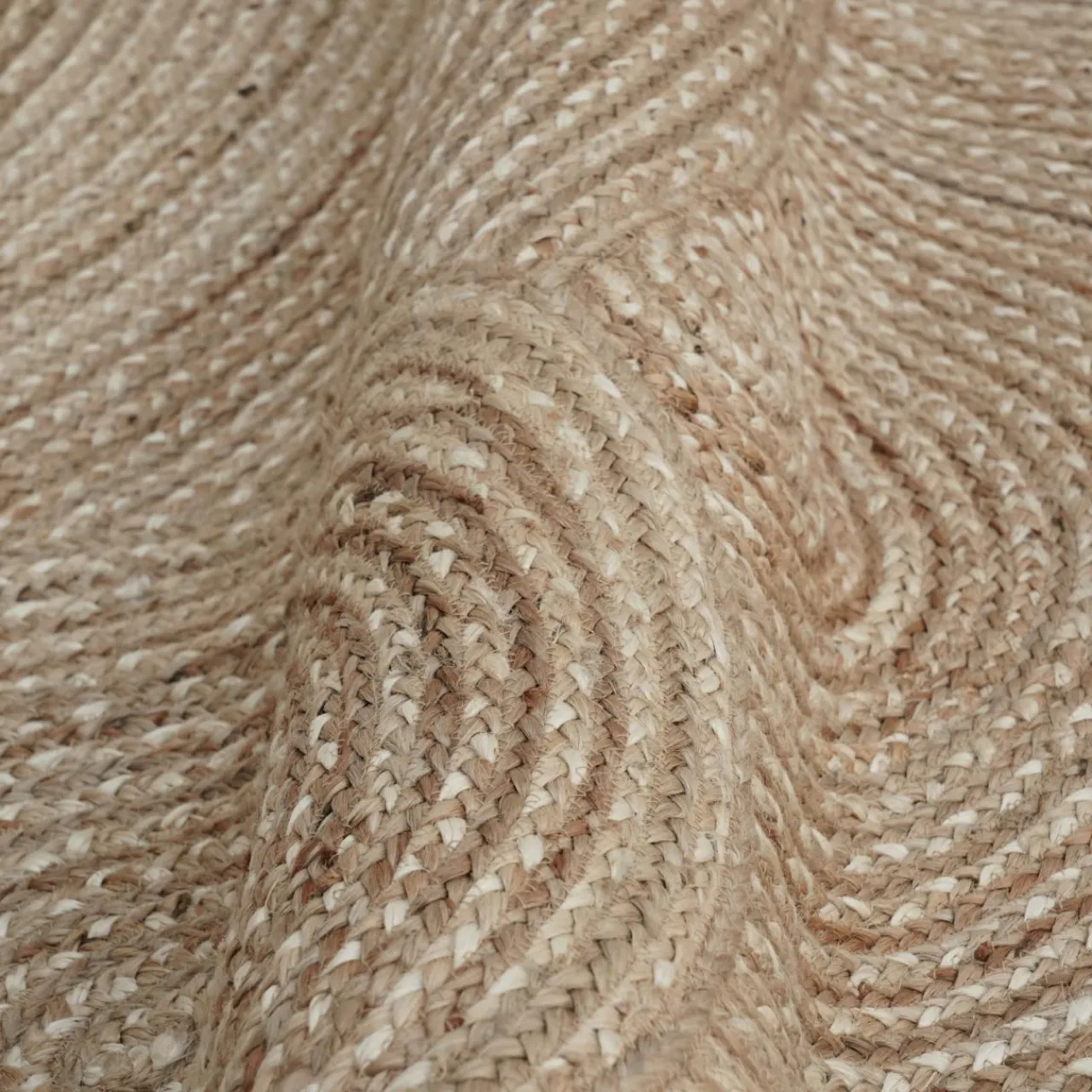 EMINZA Tapis de salon rectangulaire jute tressée main (140 x 200 cm) Neha Beige Clearance