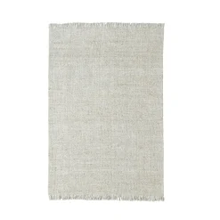 EMINZA Tapis de salon rectangulaire laine tissée (160 x 230 cm) Jacks Beige Online