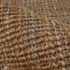 EMINZA Tapis de salon rectangulaire jute tissée main (160 x 230 cm) Yuto Marron Hot