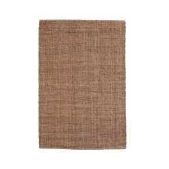 EMINZA Tapis de salon rectangulaire jute tissée main (160 x 230 cm) Yuto Marron Hot