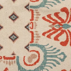 Atmosphera, cru017dateur d'intu017drieur Tapis de salon rectangulaire coton (170 x 120 cm) Ikat Multicolore New