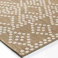 DOUCEUR D'INTERIEUR Tapis de salon (160 x 230 cm) Tania Beige Sale