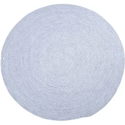 L'EFFET PAPILLON Tapis d'extérieur rond (D160 cm) Pablo Noir cendré Noir cendré New