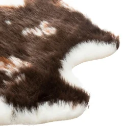 ATMOSPHERA Tapis fausse peau de vache (100 x 94 cm) Vache Marron Online