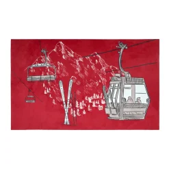 STOF Tapis multi-usage antidérapant (45 x 75 cm) Villard Rouge Sale