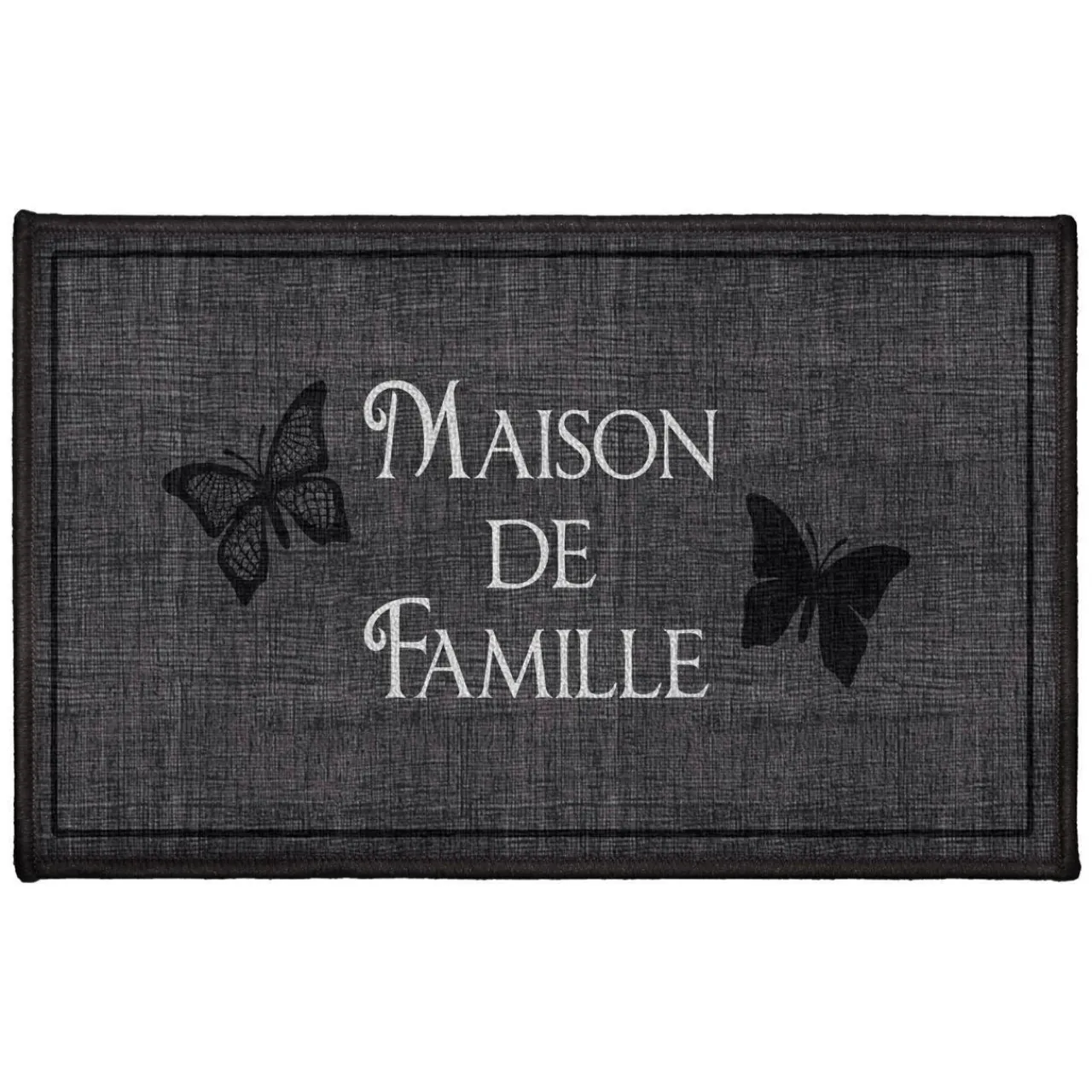DOUCEUR D'INTERIEUR Tapis multi-usage (50 x 80 cm) Familia Gris Discount