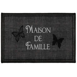 DOUCEUR D'INTERIEUR Tapis multi-usage (40 x 60 cm) Familia Gris Outlet
