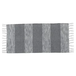 TENDANCE Tapis salon coton (45 x 90 cm) Ambre Gris Sale