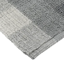 TENDANCE Tapis salon coton (45 x 90 cm) Louise Gris Hot