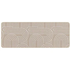 douceur d'intu017drieur Tapis tissé antidérapant (45 x 120 cm) Modul Blanc Best
