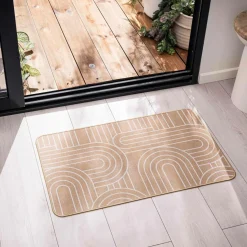 douceur d'intu017drieur Tapis tissé antidérapant (45 x 75 cm) Modul Blanc Outlet