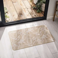 douceur d'intu017drieur Tapis tissé antidérapant (45 x 75 cm) Stylis Blanc Hot