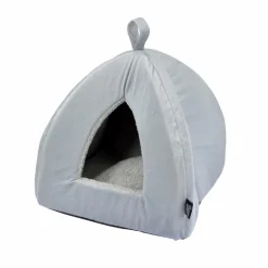 LOVE STORY Tente d'intérieur pour chat Sweet Cat L35 cm Gris clair Discount