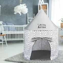 HOME DECO KIDS Tente Pop up enfant (H135 cm) e Gris