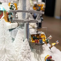 KAEMINGK Télésiège et Figurines enfants "Remontée mécanique" Multicolore Sale