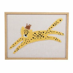 OSTARIA Toile murale enfant (30 x 40 cm) Guépard Jaune Best