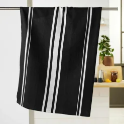 DOUCEUR D'INTERIEUR Torchon (70 cm) Comptoir Noir Sale