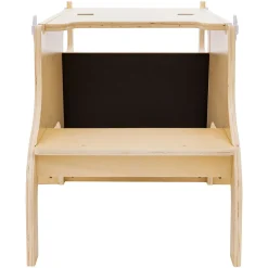 Atmosphera cru017dateur d'intu017drieur for kids Tour d'observation bureau bois (H91 cm) Alba Marron New