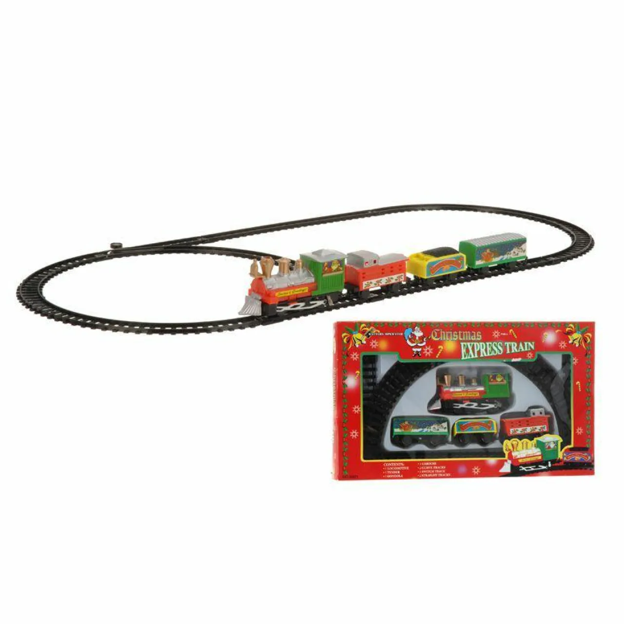 KOOPMAN Train électrique de Noël (30 cm) Paris-Express Online