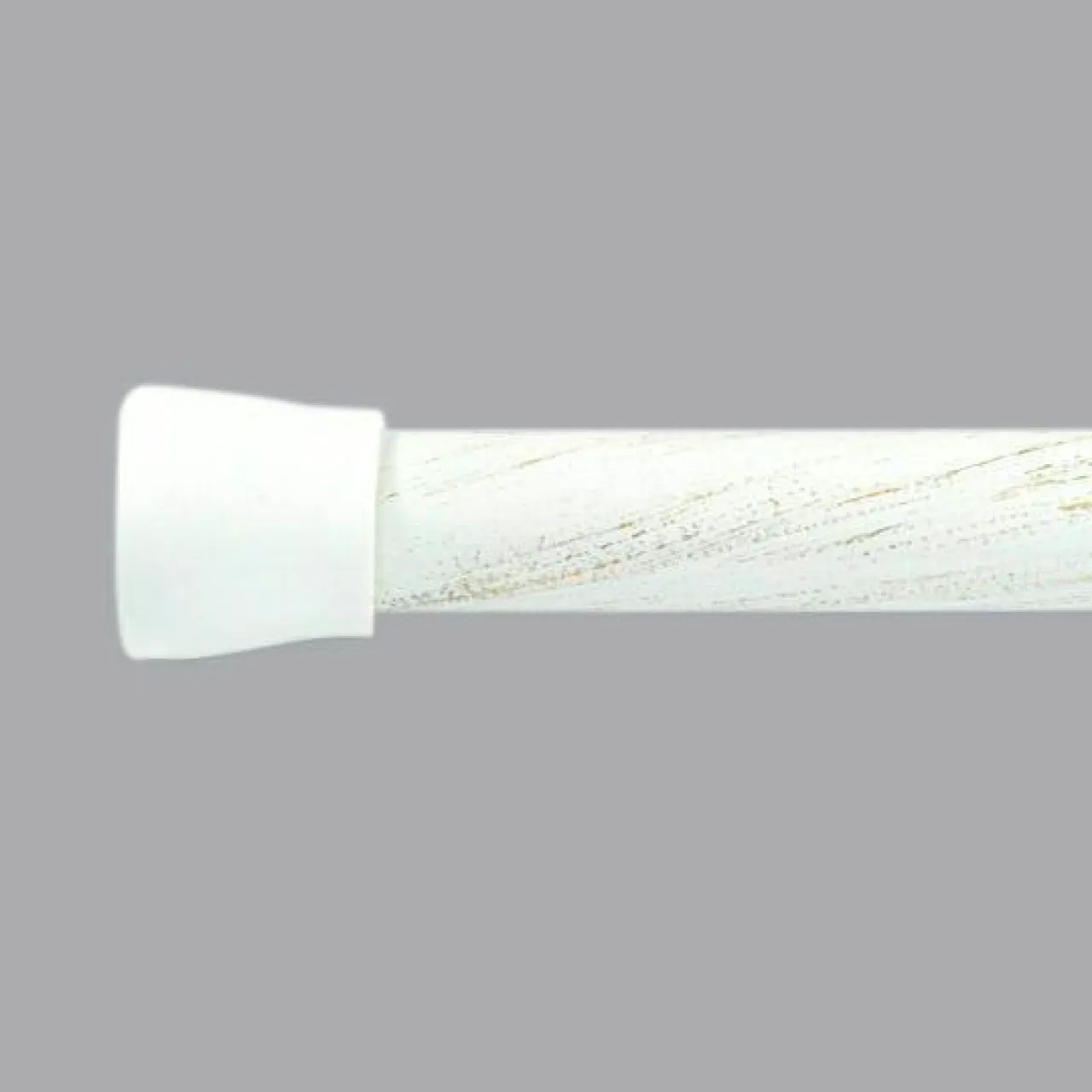 LUANCE Tringle autobloquante extensible (L110 - L200 cm / D22 mm) Rond Blanc Sale