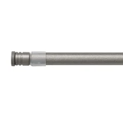 LUANCE Tringle autobloquante extensible ronde (L40 - 60 cm / D10 mm) Pia béton Gris New