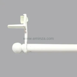LUANCE Tringle extensible Fix'vit (30 à 50 cm) Blanc Discount