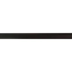 LUANCE Tringle rideau bois (L250 cm / D28 mm) Nils mat Noir Outlet
