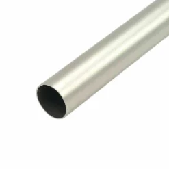 LUANCE Tringle rideau métal (L150 cm / D20 mm) Jim mat Argent Hot