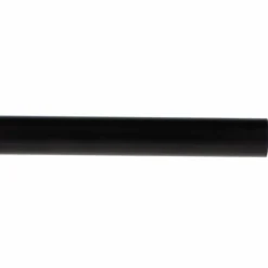 LUANCE Tringle rideau métal (L160 cm / D28 mm) Lino mat Noir Best