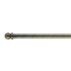 LUANCE Tringle voilage extensible ronde (L40 - 60 cm /D7 mm) Pietro Bronze Best