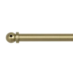 LUANCE Tringle voilage extensible ronde (L60 - 80 cm /D7 mm) Pietro Or Best