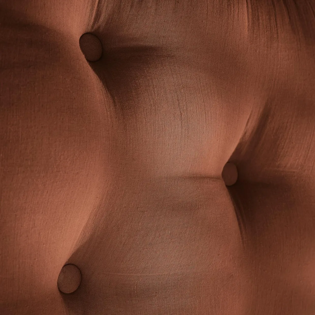 EMINZA Tête de lit coussin gaze de coton (80 x 50 cm) Gaïa Terracotta Outlet
