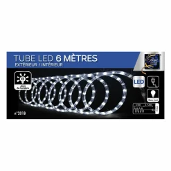 Feeric Lights & Christmas Tube lumineux 108 LED (6 m) Blanc froid Discount