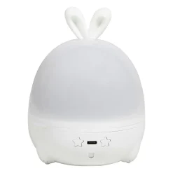 OSTARIA Veilleuse enfant piles ou usb (12 x 15,7 cm) Lapin he Blanc New