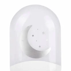 OSTARIA Veilleuse enfant secteur (H10 cm) Lune he Blanc Clearance