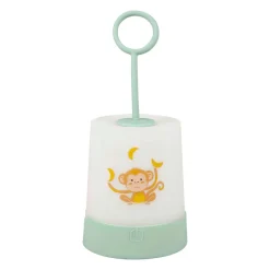 OSTARIA Veilleuse nomade enfant piles (18,8 cm) Singe e Vert New