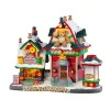 LEMAX Village de Noël lumineux Usine à Ourson Hot