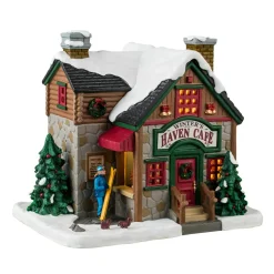 LEMAX Village de Noël lumineux Le café Winter's Haven Best