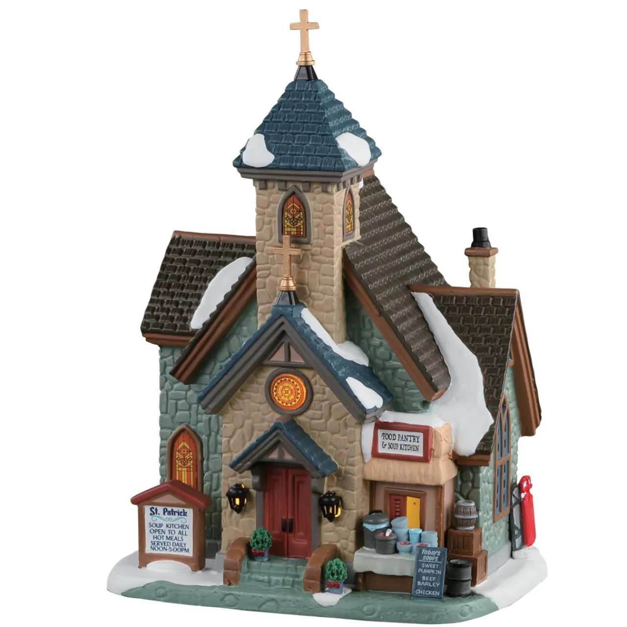 LEMAX Village de Noël lumineux Soupe Populaire St-Patrick Online
