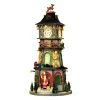 LEMAX Village de Noël lumineux, musical et animé Christmas Clock Tower