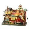 LEMAX Village de Noël lumineux, musical et animé Fabrique de gâteaux de Noël New