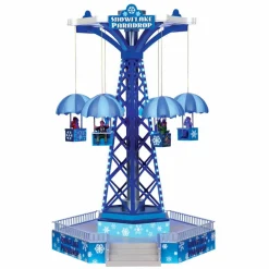 LEMAX Village de Noël lumineux, musical et en mouvement Snowflake
