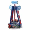 LEMAX Village de Noël lumineux, musical et en mouvement Spinning Snowflake Hot