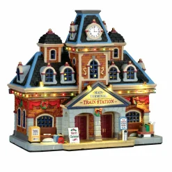 LEMAX Village de Noël lumineux Gare principale Hot